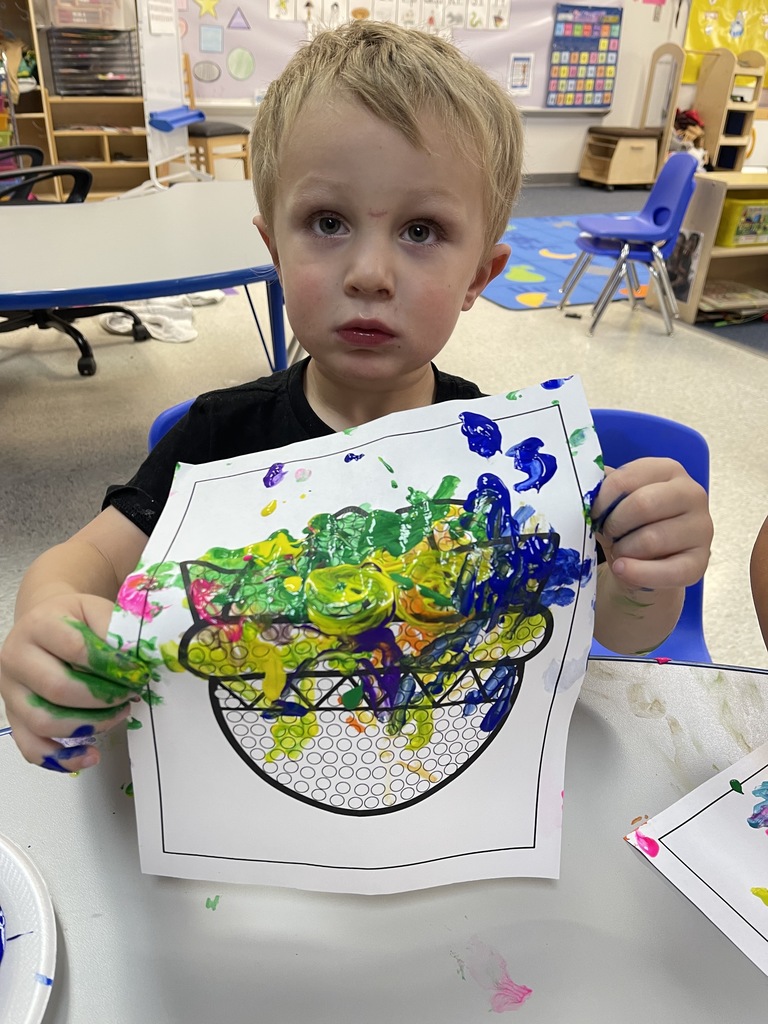 Daycare Qtip painting 