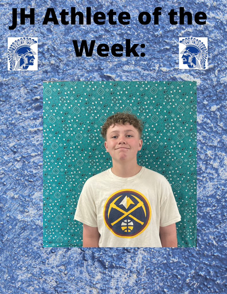 JH baseball athelte of the week flyer