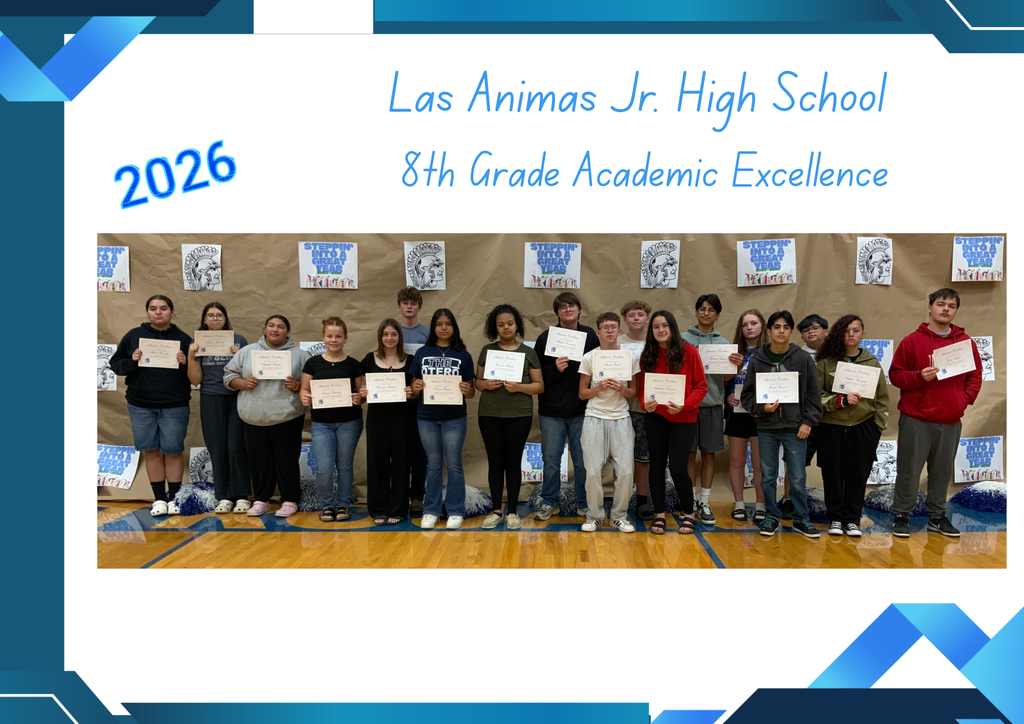 Las Animas Jr. High End of Year Awards: 