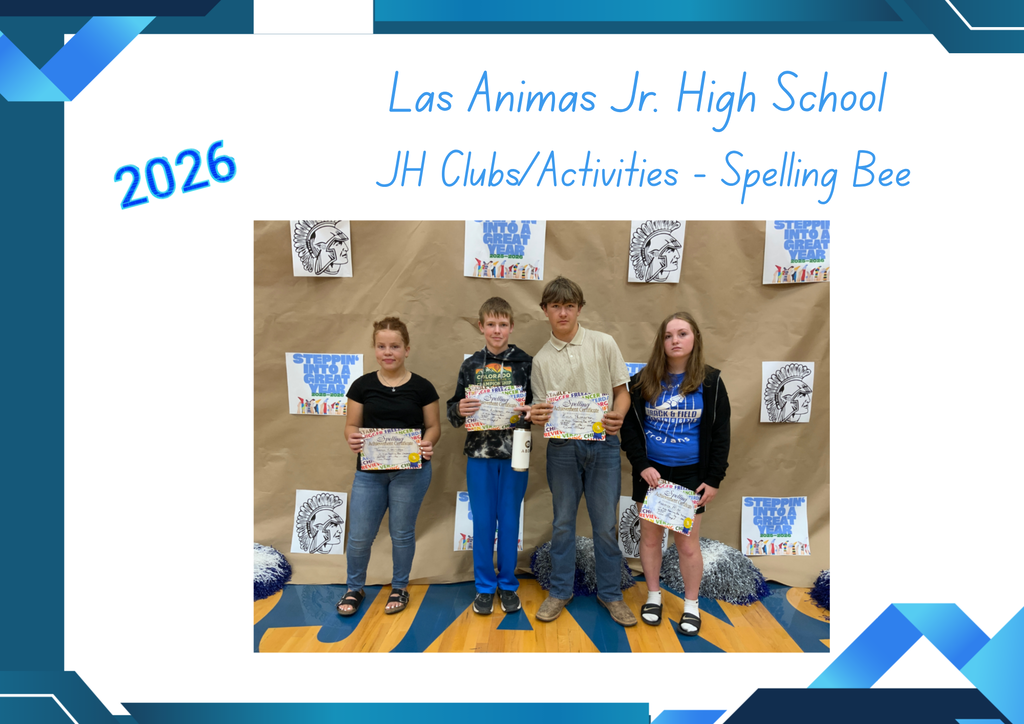 Las Animas Jr. High End of Year Awards: 