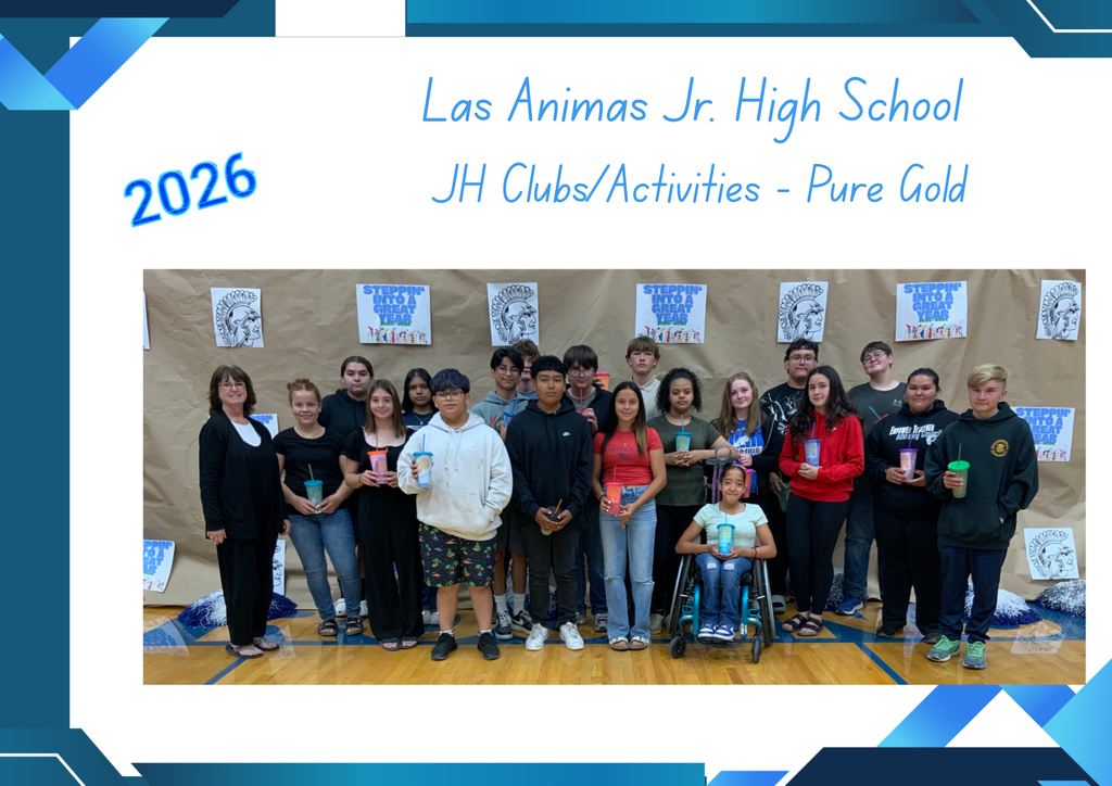 Las Animas Jr. High End of Year Awards: 