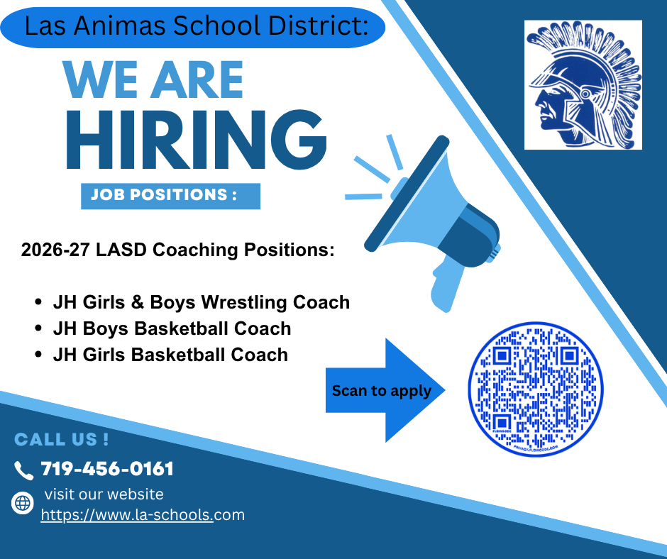 Coaching positions flyer at LASD