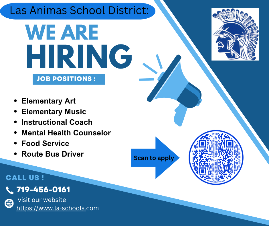 Job openings flyer at LASD