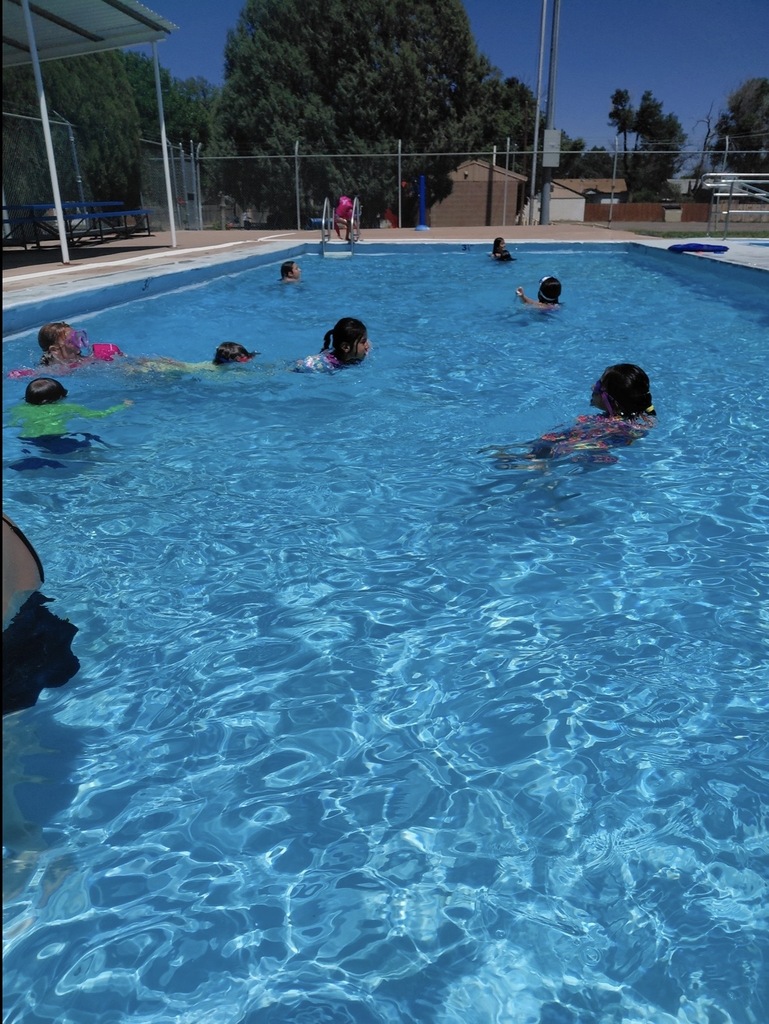 Daycare pics at swimming poos