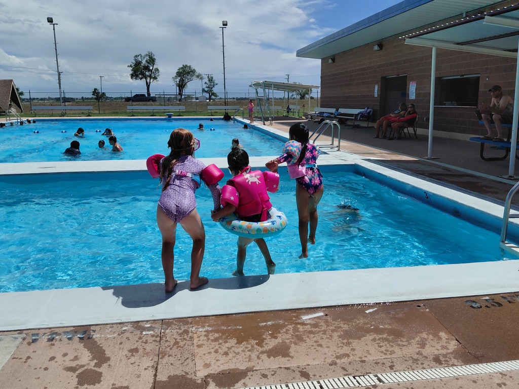 Daycare pics at swimming poos