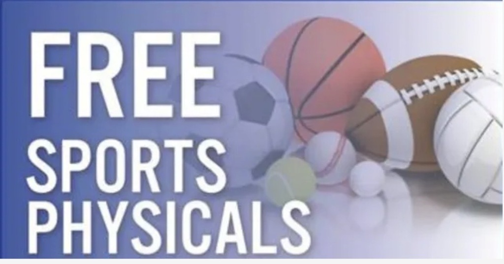 Free sports physicals 