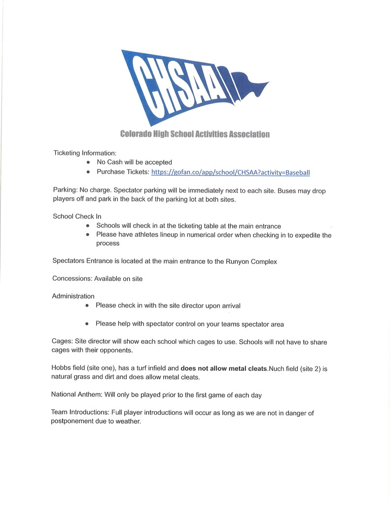 Baseball state info