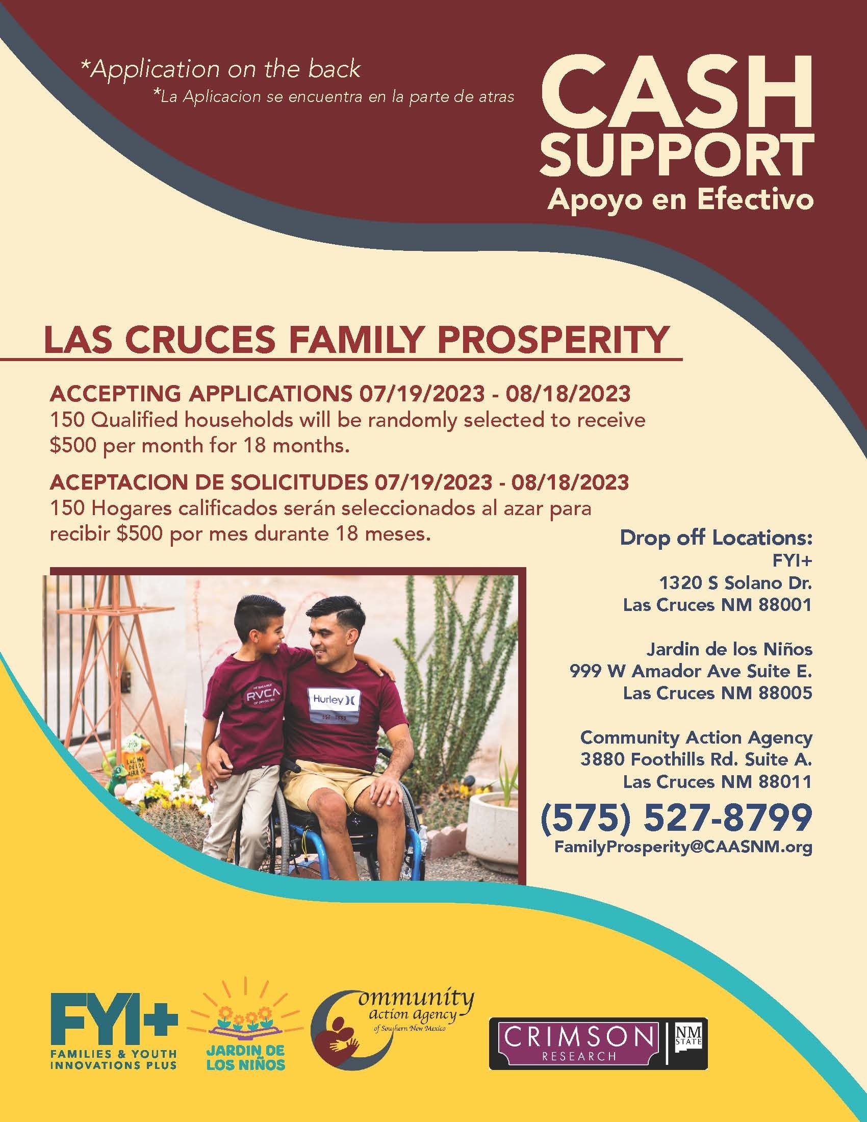 Las Cruces Family Prosperity Cash Support | Sierra Middle School
