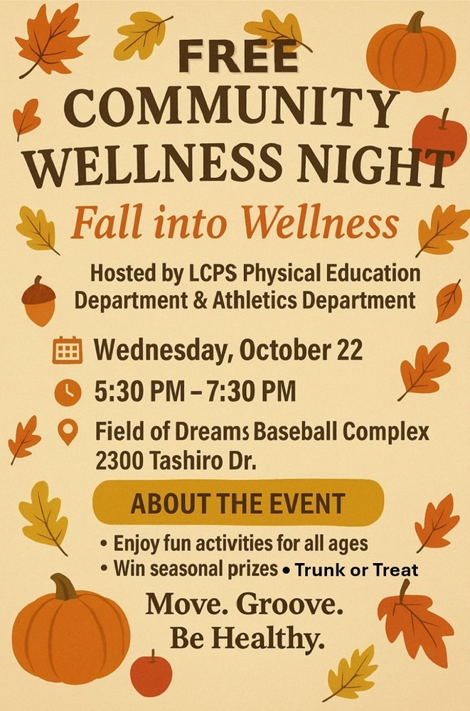 Community Wellness Night: Trunk or Treat with a Healthy Twist!