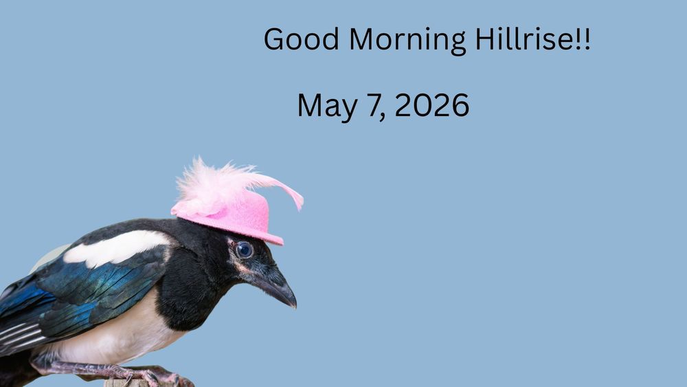 Announcements May 7, 2026