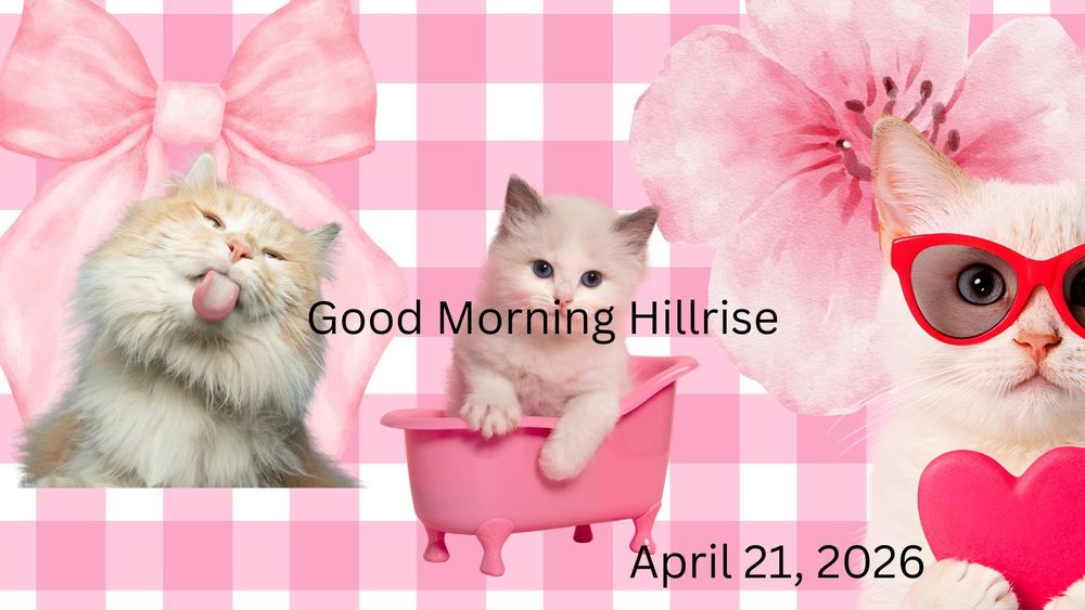 Announcements April 21, 2026
