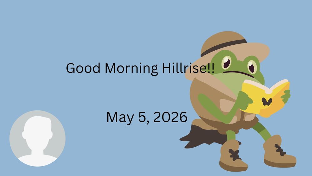 Announcements May 5, 2026