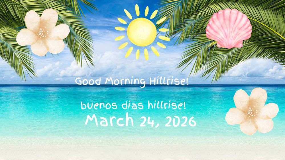 Announcements March 24, 2026