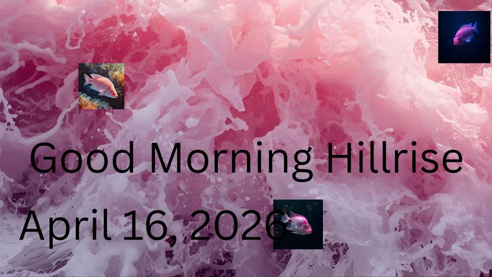 Announcements April 16, 2026