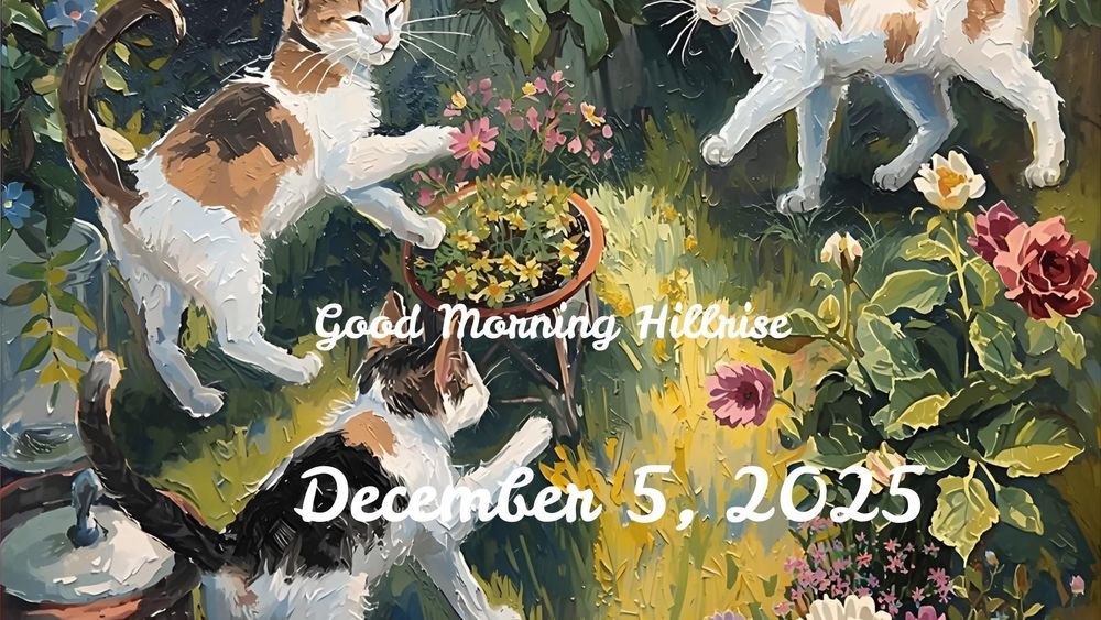 Announcements December 5, 2025