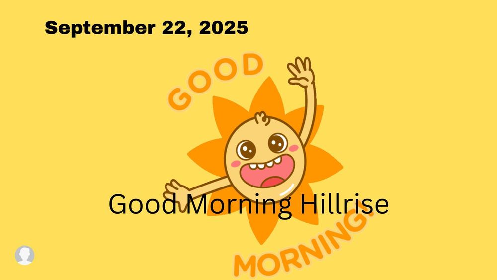 Announcements September 22, 2025