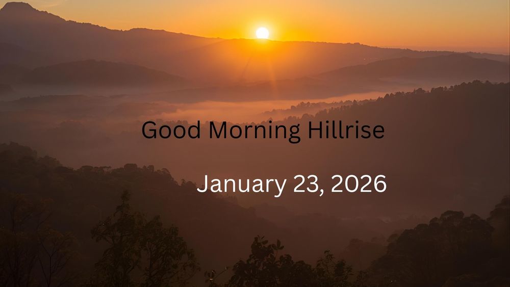 Announcements January 23, 2026