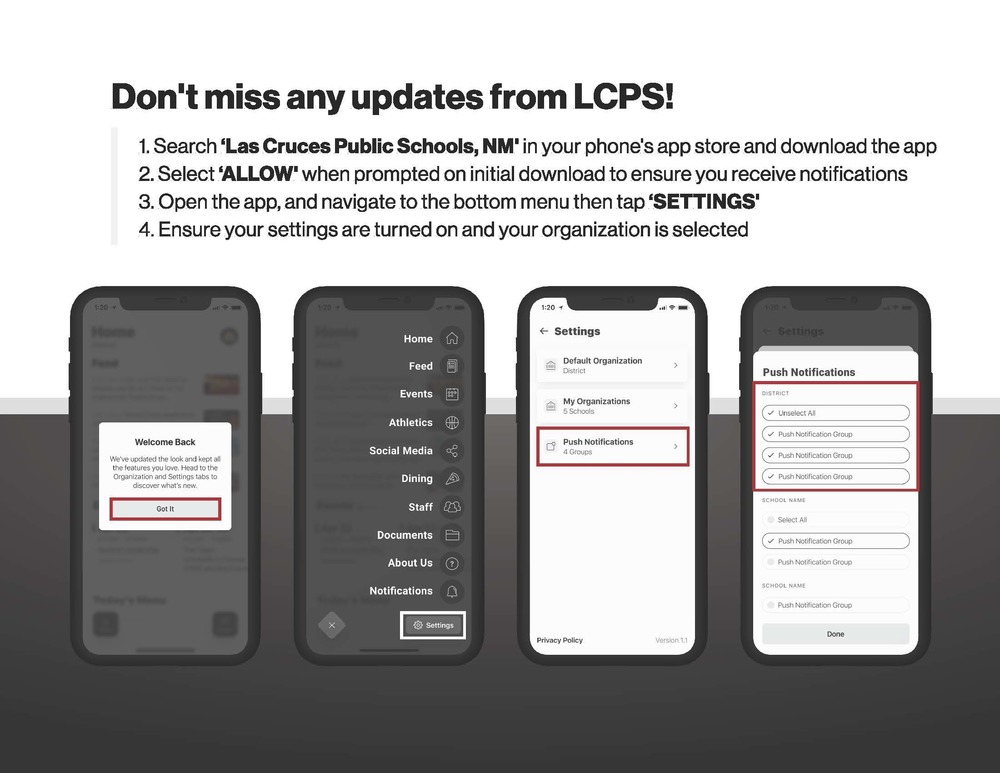 Download the new LCPS app: It's everything LCPS, in your pocket!