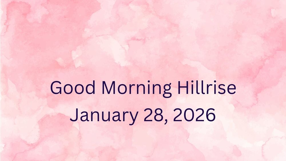 Announcements January 28, 2026