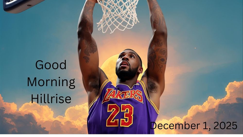 Announcements December 1, 2025