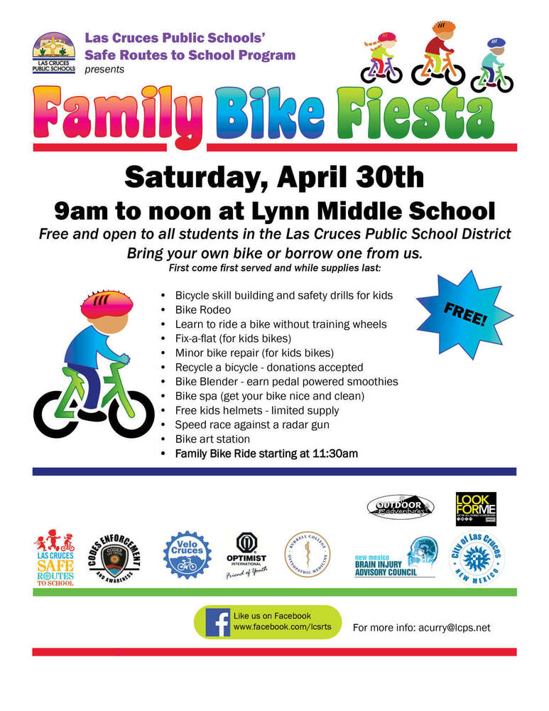 Safe Routes to School Hosts the Family Bike Fiesta Saturday