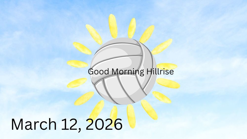 Announcements March 12, 2026