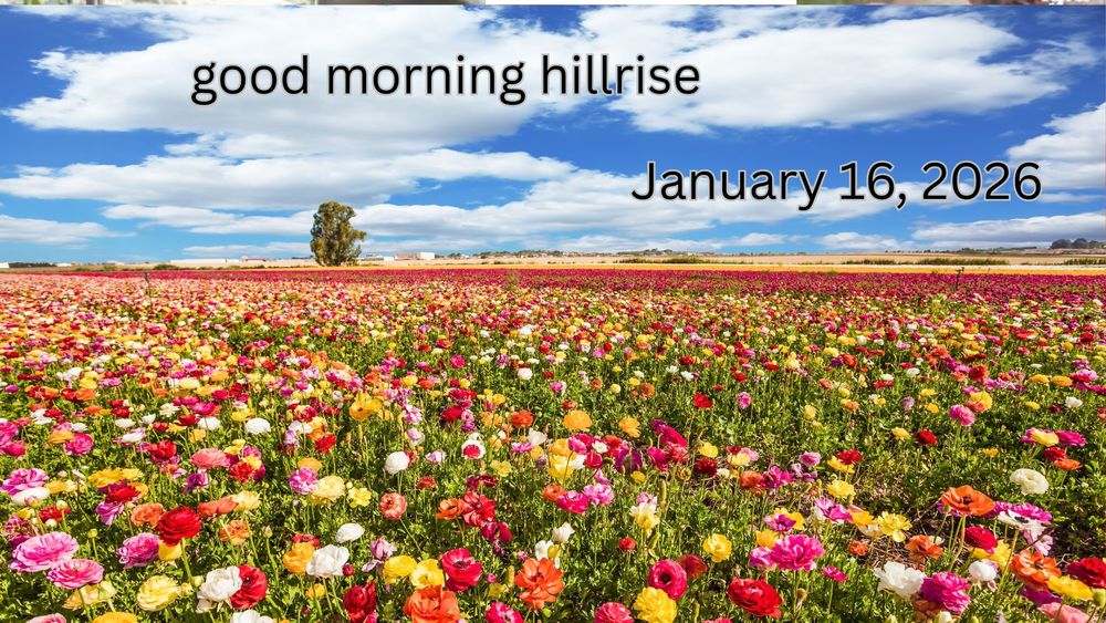 Announcements January 16, 2026