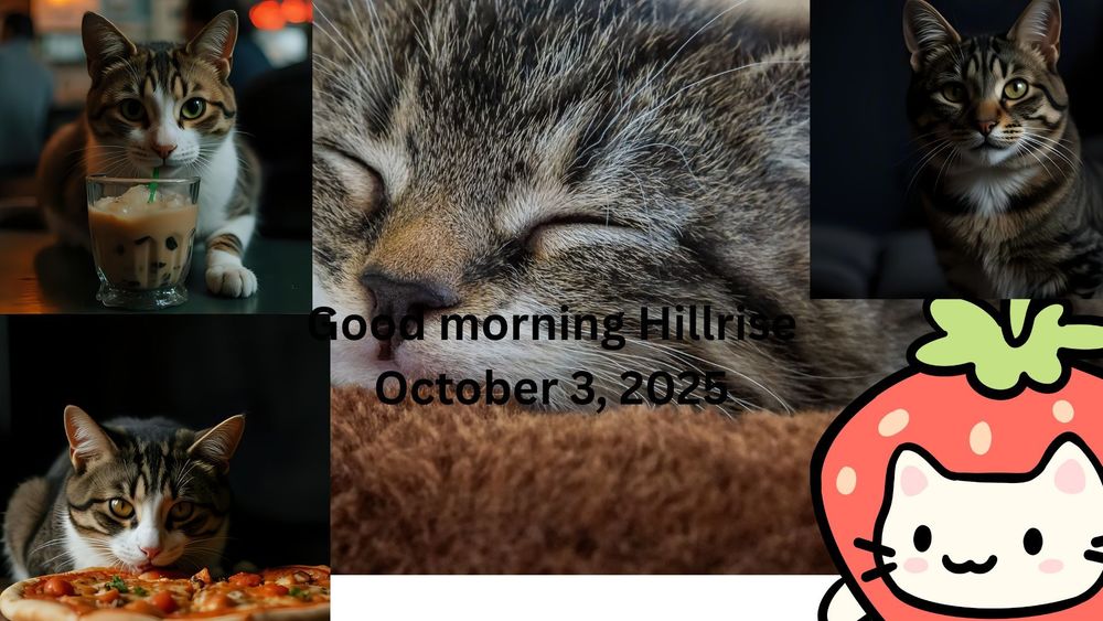 Announcements October 3, 2025