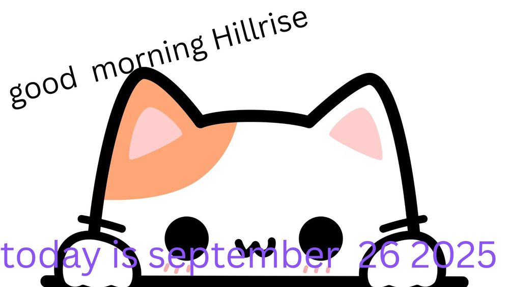 Announcements September 26, 2025