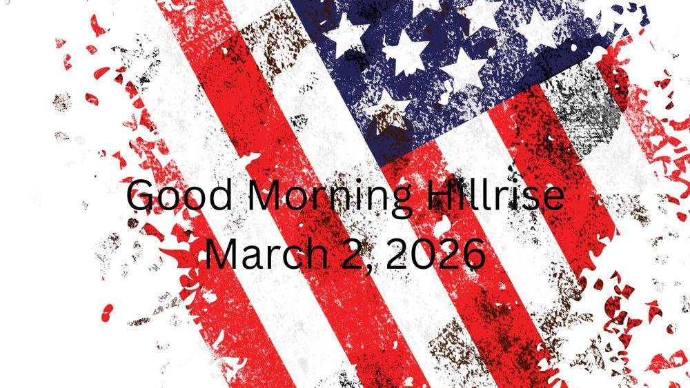 Announcements March 2, 2026