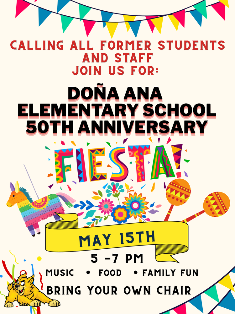 colorful fiesta flyer