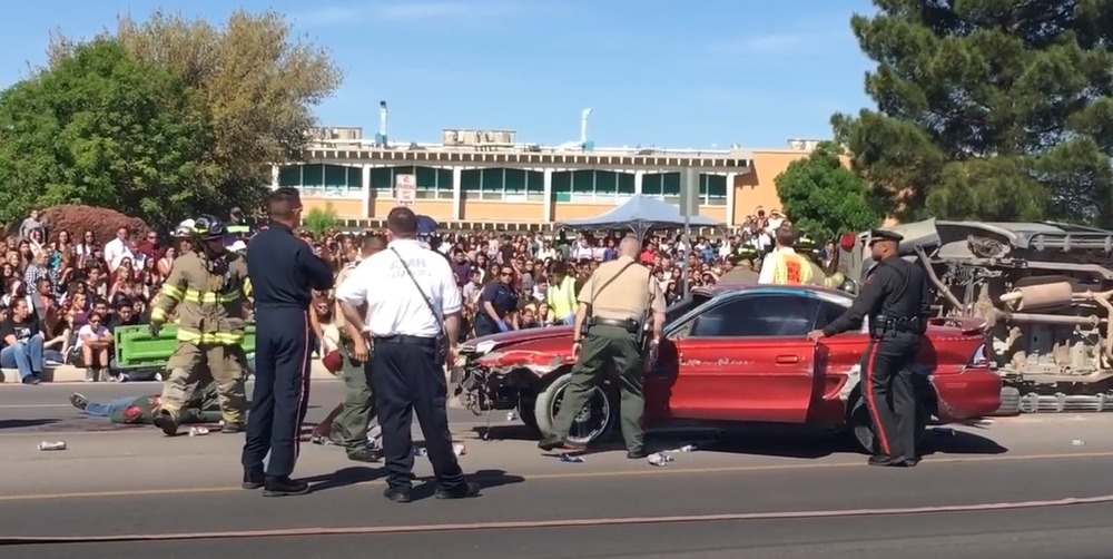 'Shattered Lives’ Event Returns to LCHS With Mock Deaths, Arrests — Traffic near campus will be impacted Thursday morning
