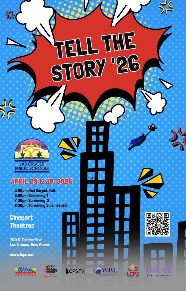 LCPS Presents the 2026 Tell the Story Film Showcase: Superheroes Take the Screen