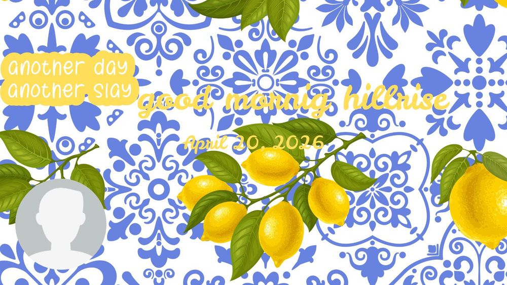 Announcements April 20, 2026