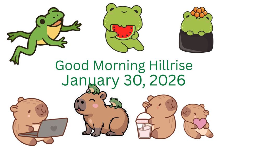 Announcements January 30, 2026
