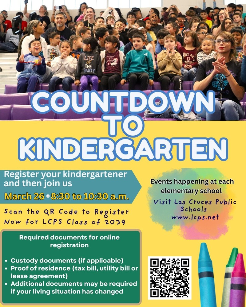 Countdown to Kindergarten: Register Now for LCPS Class of 2039