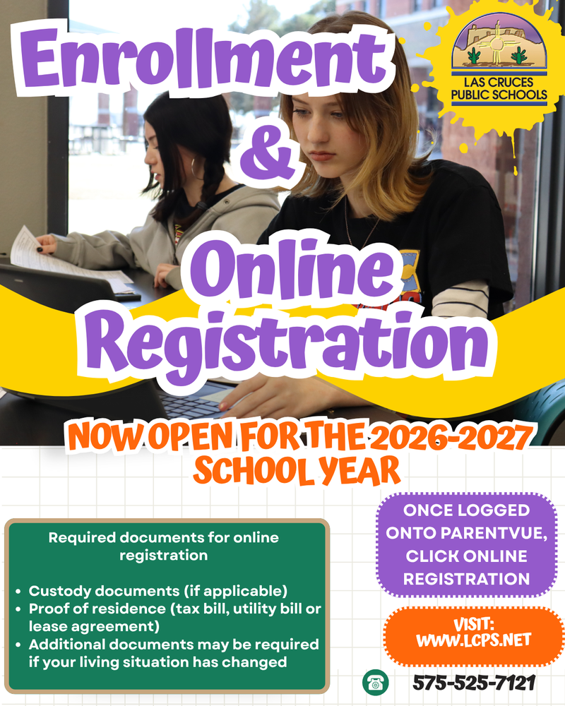 Register Now for the 2026–2027 School Year at LCPS