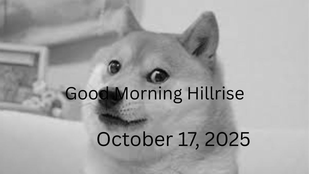 Announcements October 17, 2025