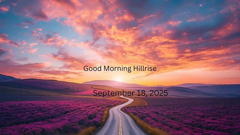 Announcements September 18, 2025