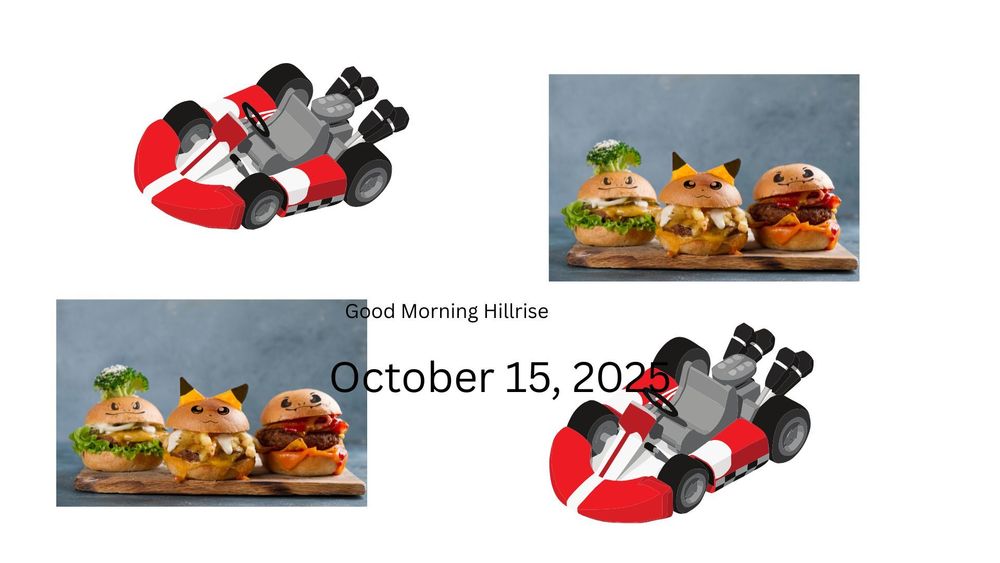 Announcements October 15, 2025