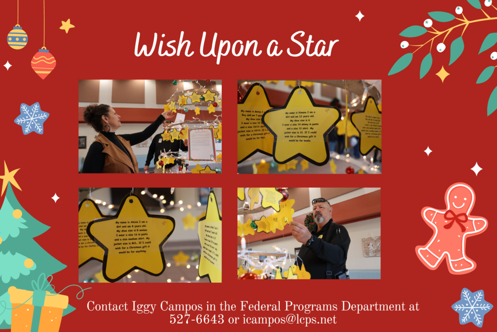 Wish Upon a Star – Sponsor an LCPS Student this Holiday Season