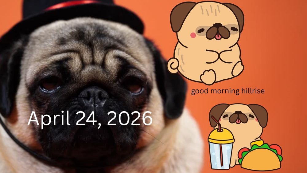 Announcements April 24, 2026