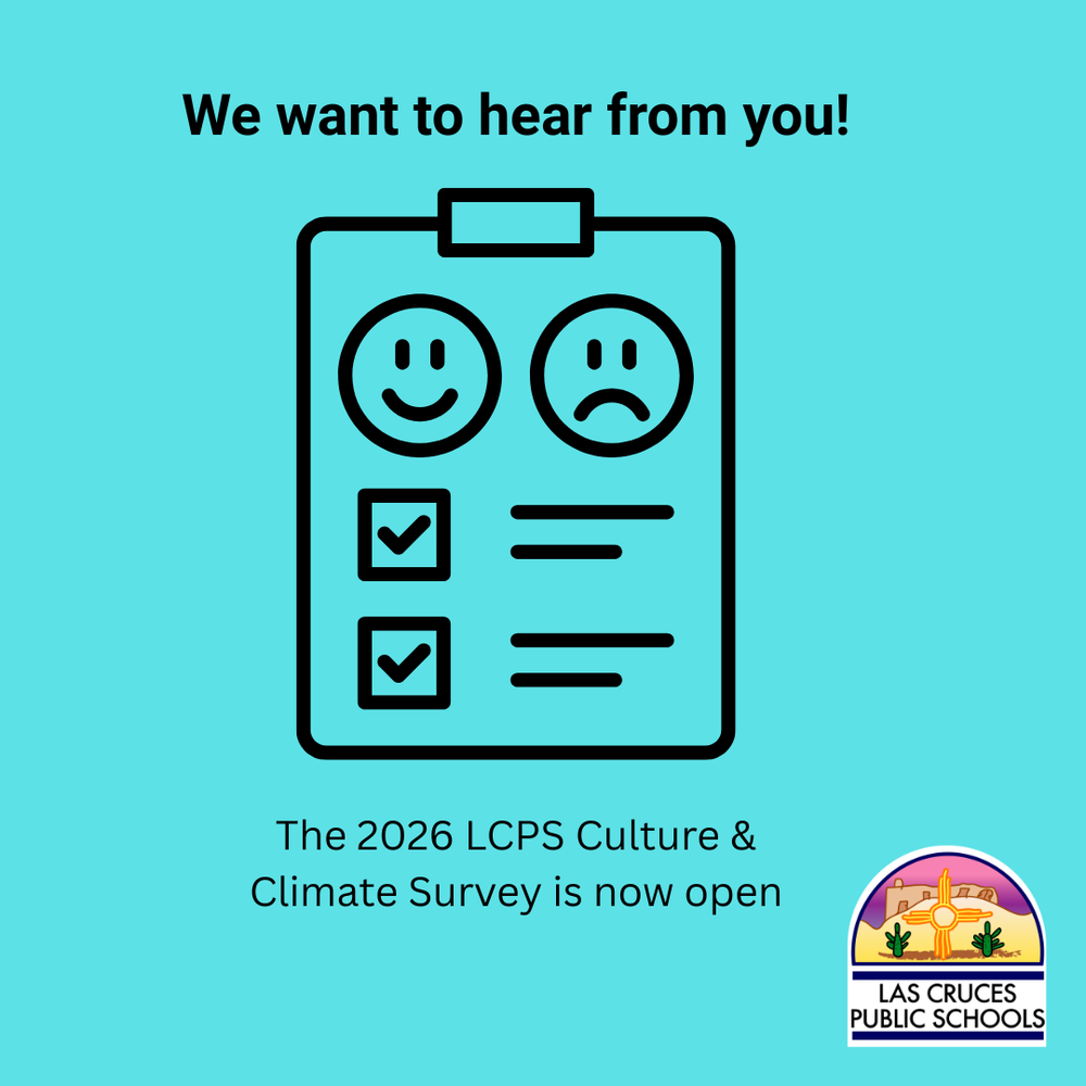 teal graphic with LCPS logo