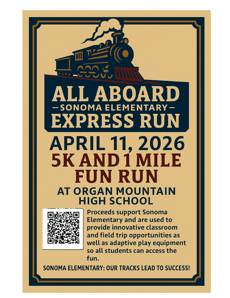 All Aboard! Celebrate 20 Years with the Sonoma Elementary Express Run – April 11