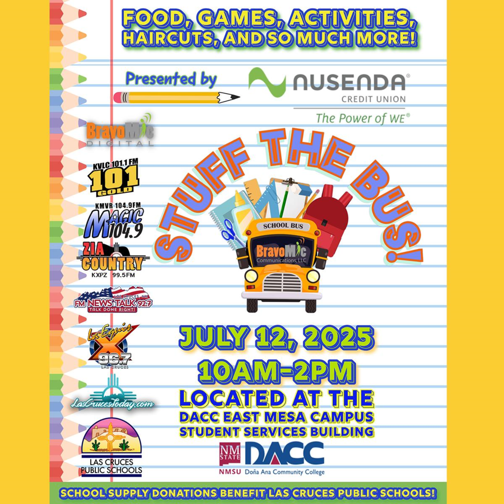 Let’s Stuff the Bus with School Supplies – July 12 Event!
