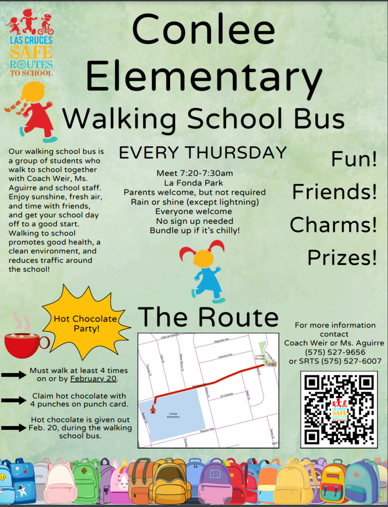 Walking School Bus flyer