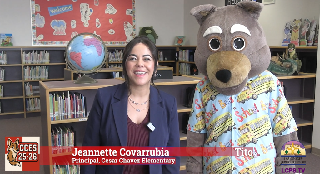 Meet Jeannette Covarrubia, the new principal at Cesar Chavez Elementary!
