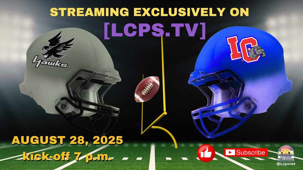 Be sure to catch the Las Cruces Bulldawgs as they take on the Volcano Vista Hawks tonight at the Field of Dreams. Kickoff is at 7 p.m., and LCPS.TV will be there to bring you all the action.