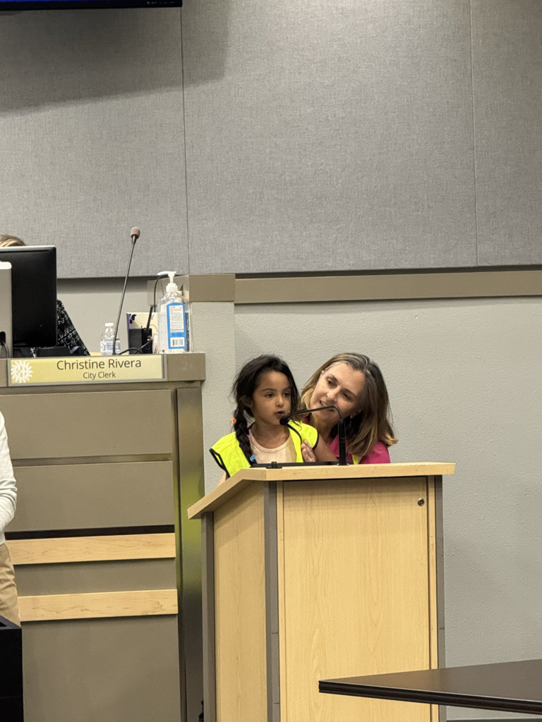 Big shoutout to our amazing Booker T. Washington Elementary students who walked to City Hall today to celebrate International Walk to School Day!