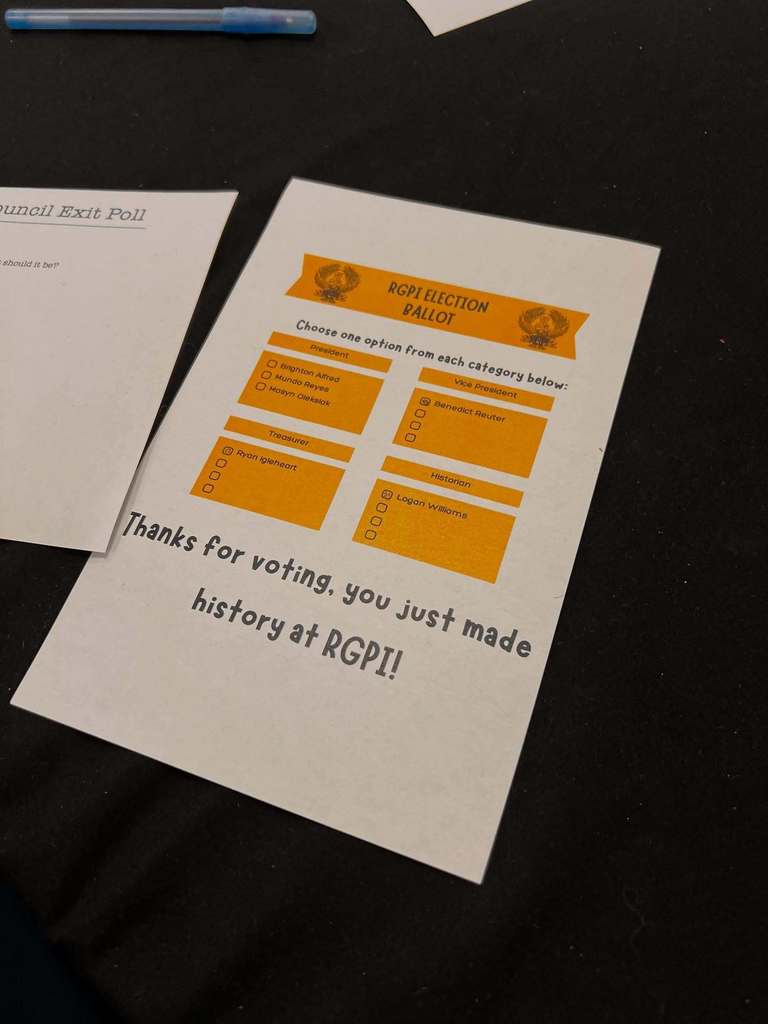 This month at Rio Grande Preparatory High School, Student Council candidates delivered speeches, students registered to vote, and ballots were cast in a well-organized election. Huge shout-out to advisor Jessica Saenz for guiding the Golden Eagles through a meaningful, civic project-based learning experience!